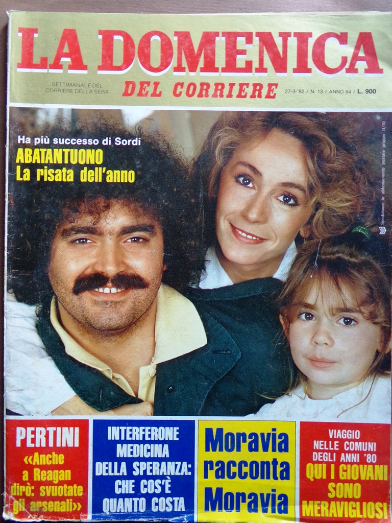 La Domenica del Corriere 27 Marzo 1982 Barberino Interferone Malgioglio …
