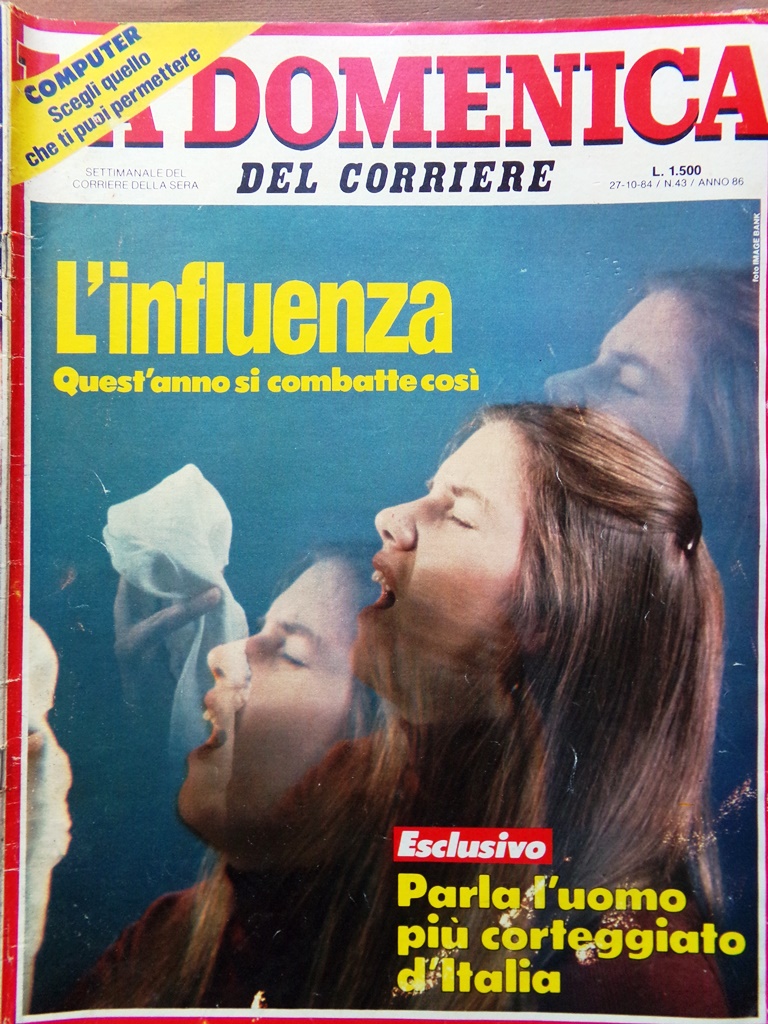 La Domenica del Corriere 27 Ottobre 1984 Diana Krusciov Minc …