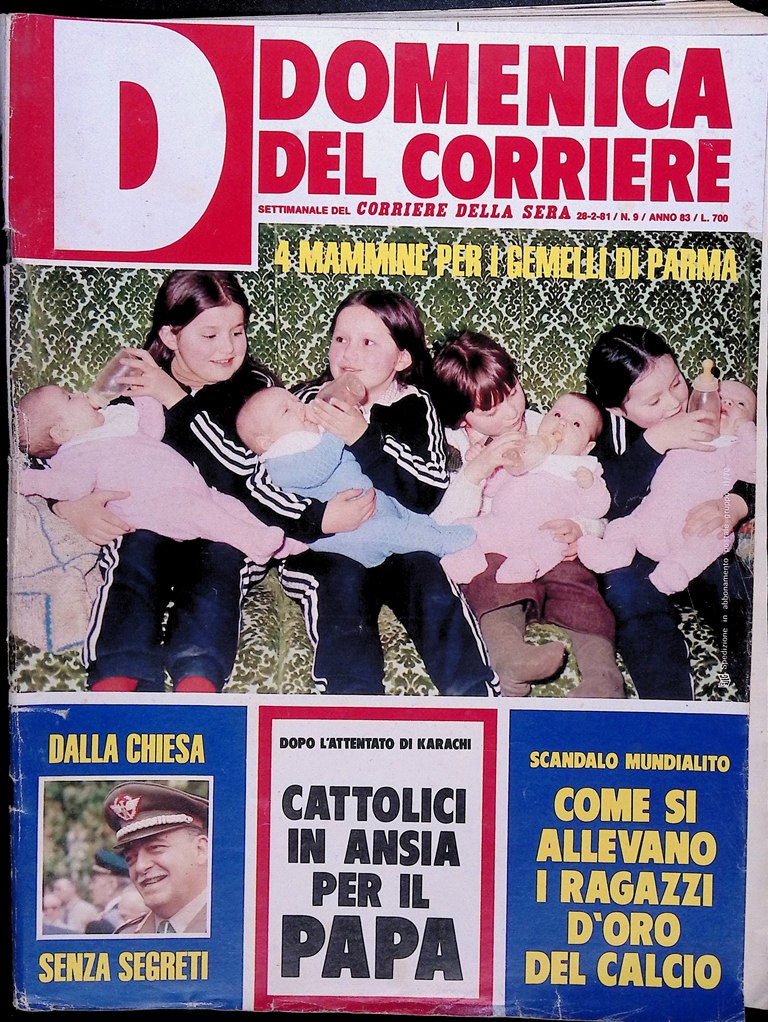 La Domenica del Corriere 28 Febbraio 1981 Dalla Chiesa De …
