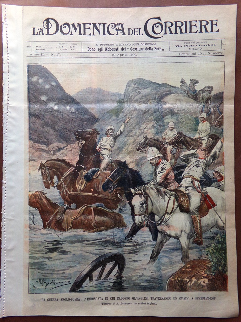 La Domenica del Corriere 29 Aprile 1900 Medina Napoli Rovereto …