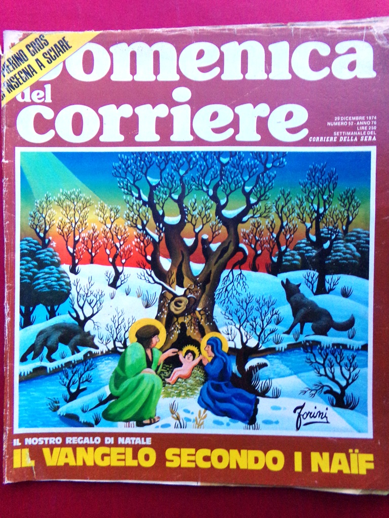 La Domenica del Corriere 29 Dicembre 1974 Vangeli Naif Karpov …