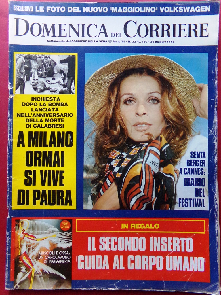 La Domenica del Corriere 29 Maggio 1973 Monzon Indianapolis Guinness …