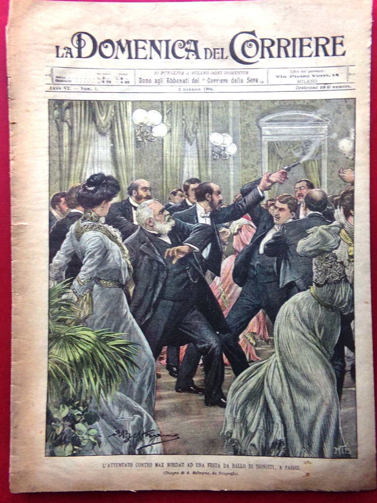 La Domenica del Corriere 3 Gennaio 1904 Disastro Marsiglia Sardegna …