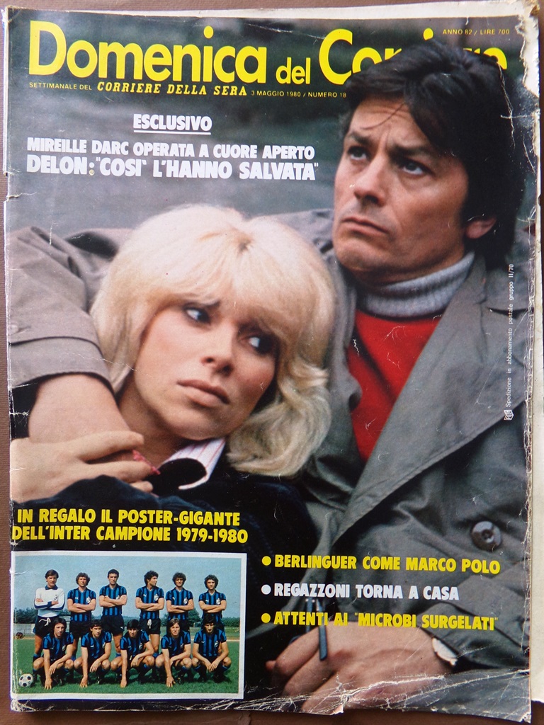 La Domenica del Corriere 3 Maggio 1980 Scudetto Inter Regazzoni …