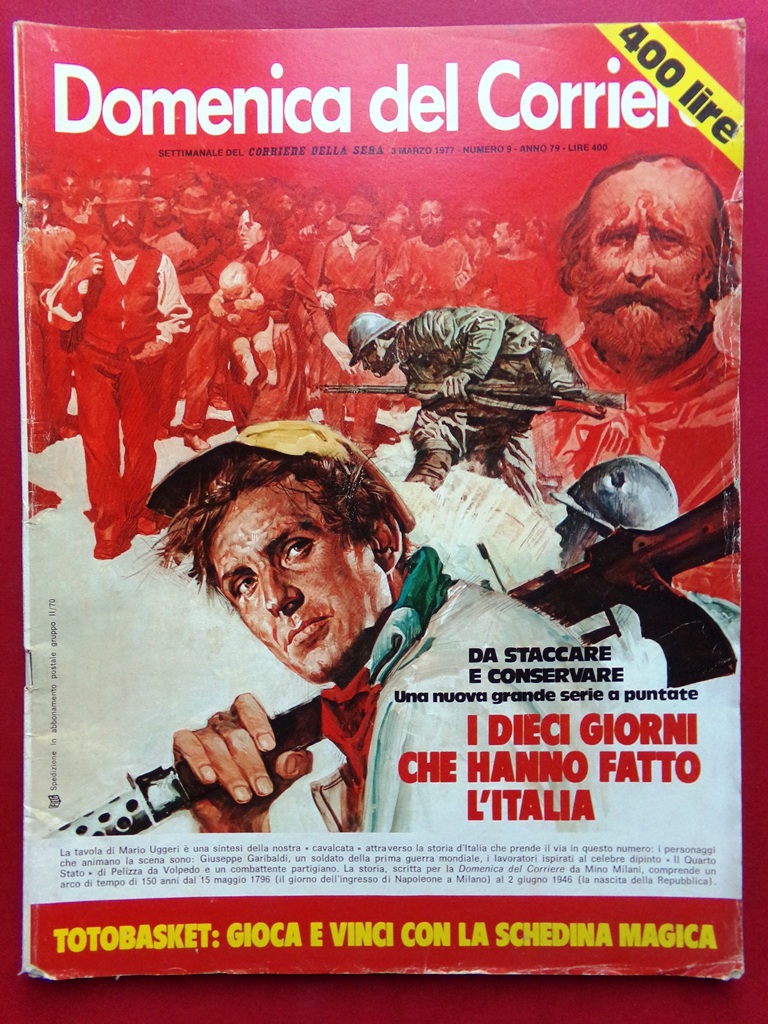 La Domenica del Corriere 3 Marzo 1977 Lerici Bella Sanremo …
