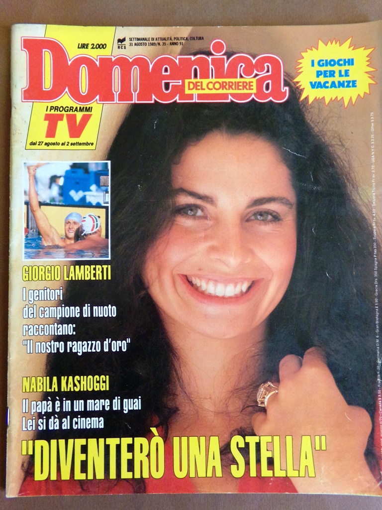 La Domenica del Corriere 31 Agosto 1989 Kim Phuc Leroy …
