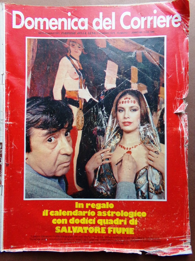 La Domenica del Corriere 5 Gennaio 1978 Padre Pio Sadat …