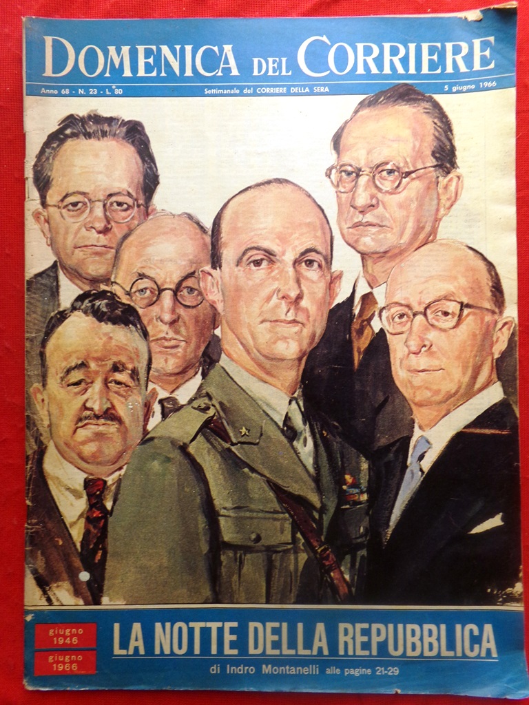 La Domenica del Corriere 5 Giugno 1966 Robot Fantasmi Palermo …