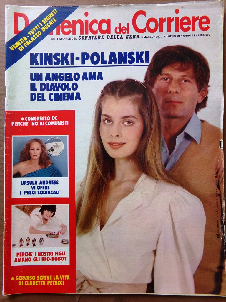 La Domenica del Corriere 5 Marzo 1980 Kinski Zuliani Carrà …