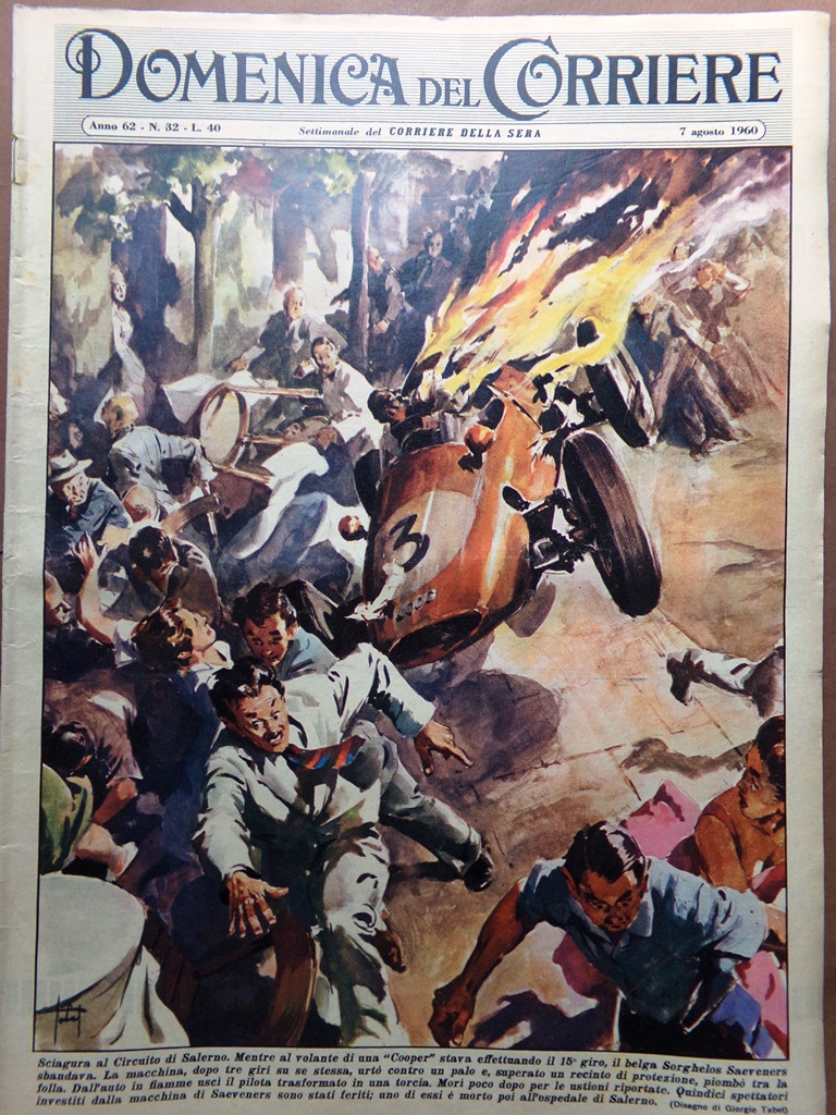 La Domenica del Corriere 7 Agosto 1960 Lane Prihoda Andorra …