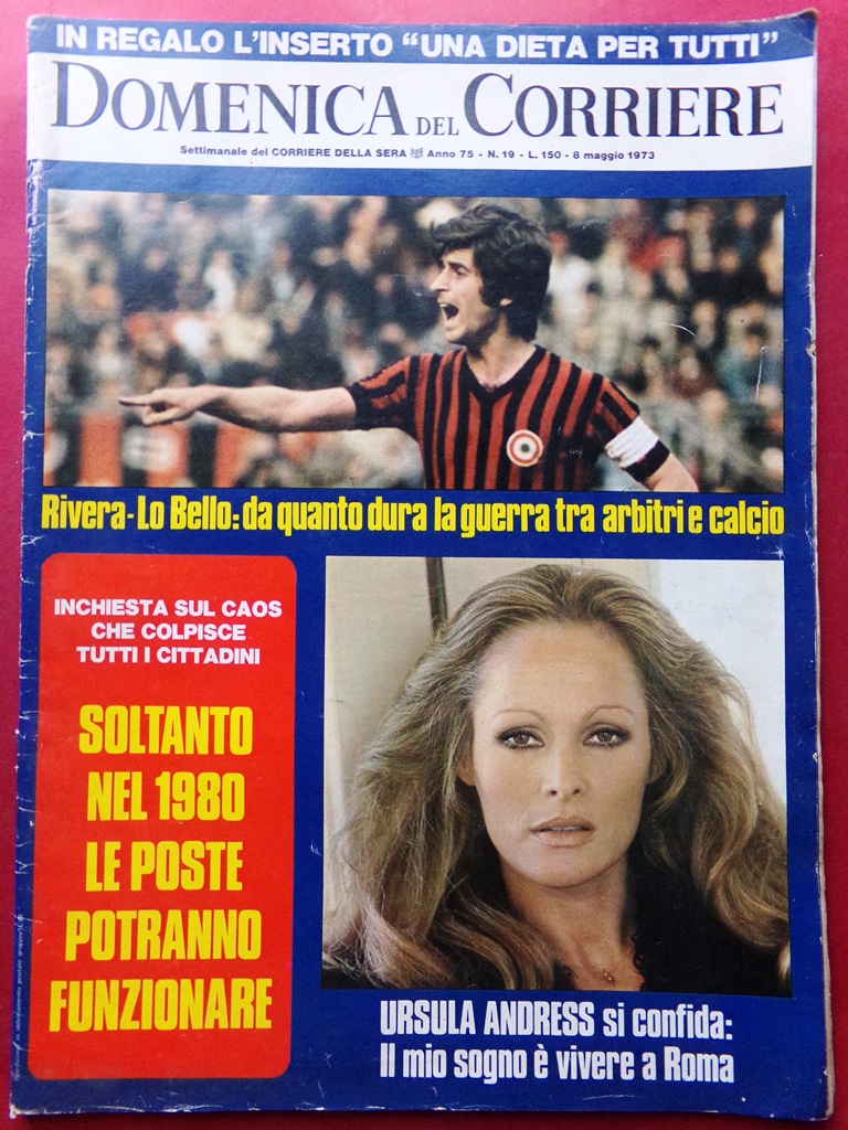 La Domenica del Corriere 8 Maggio 1973 Duce Cuore De …
