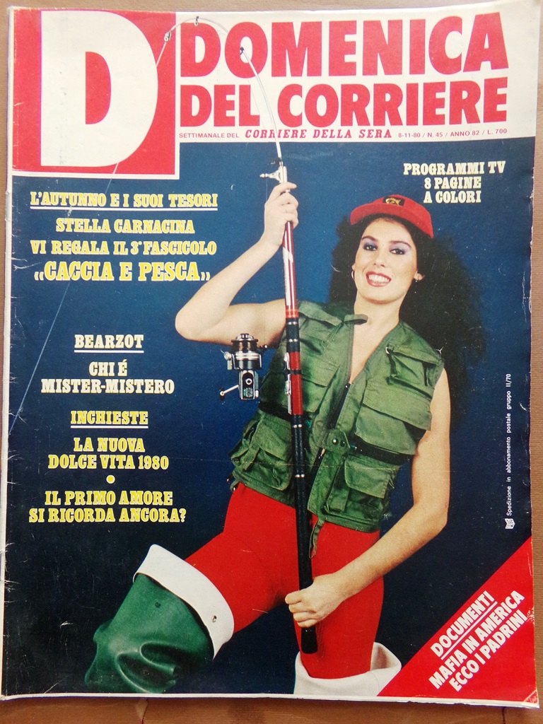 La Domenica del Corriere 8 Novembre 1980 Bearzot Tuta per …