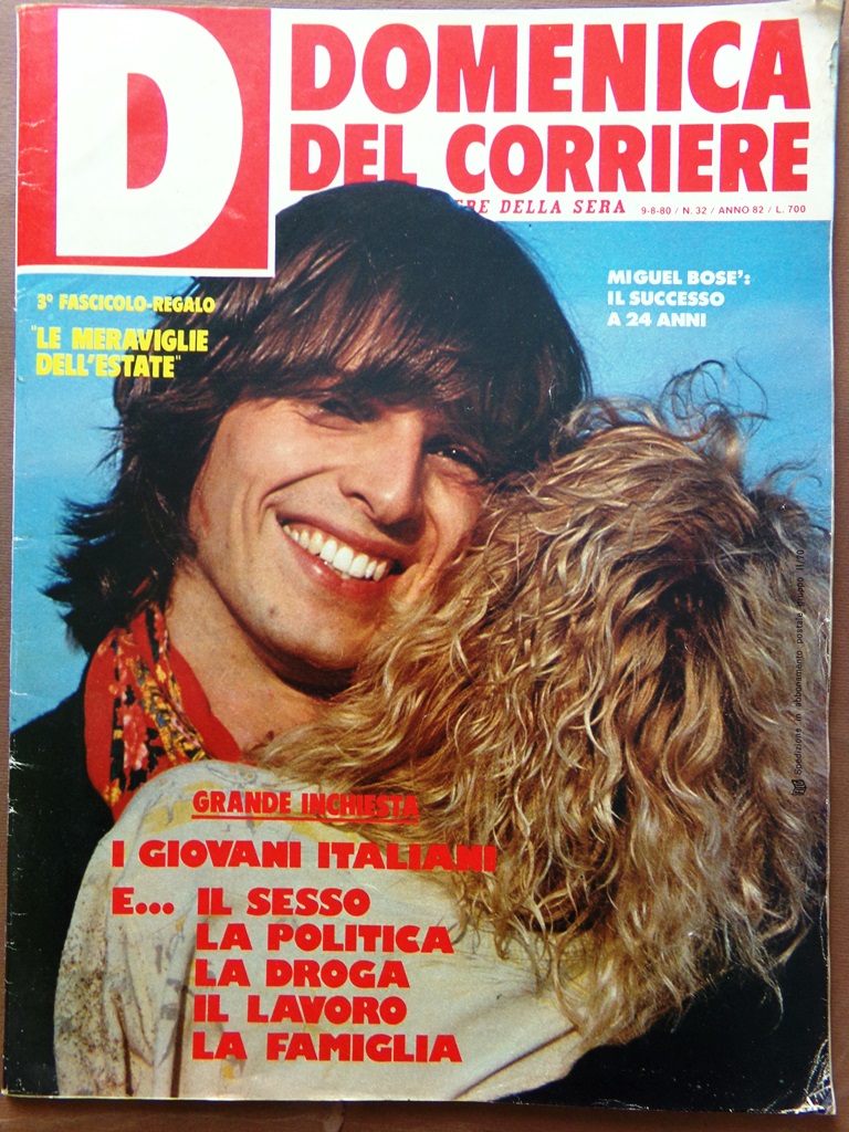 La Domenica del Corriere 9 Agosto 1980 Calcio Scommesse Mineo …