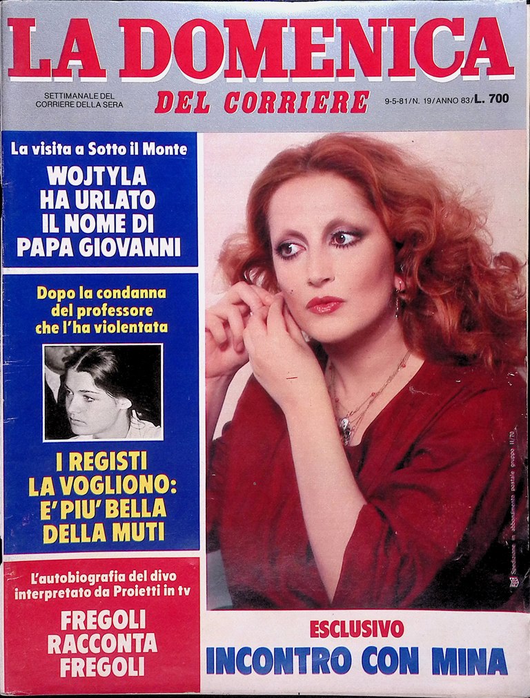 La Domenica del Corriere 9 Maggio 1981 Ringo Starr Pasolini …