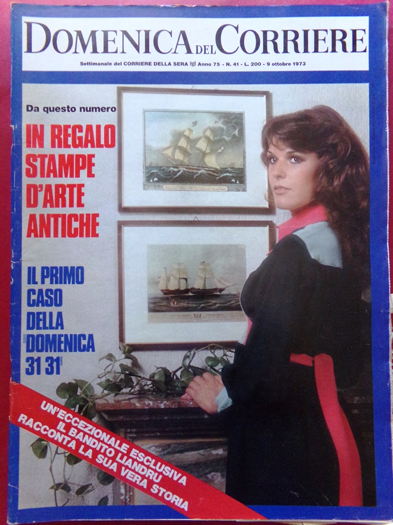 La Domenica del Corriere 9 Ottobre 1973 Morte Magnani Neruda …