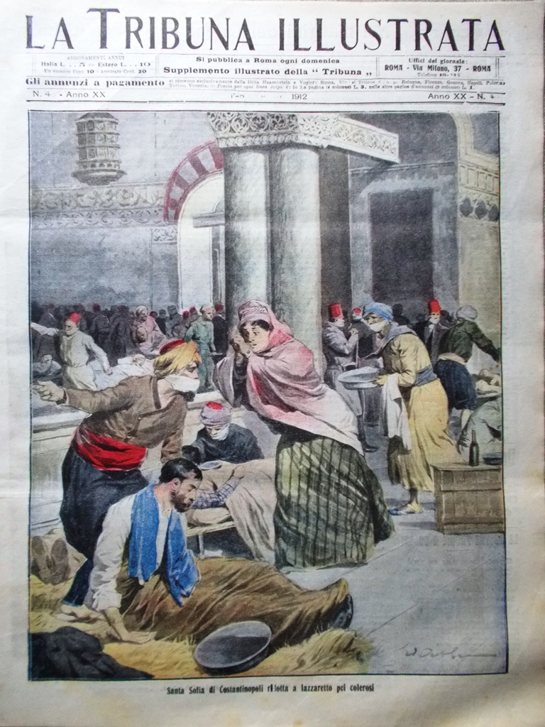 La Tribuna Illustrata 1 Dicembre 1912 Pergola Firenze Nobel Fabre …