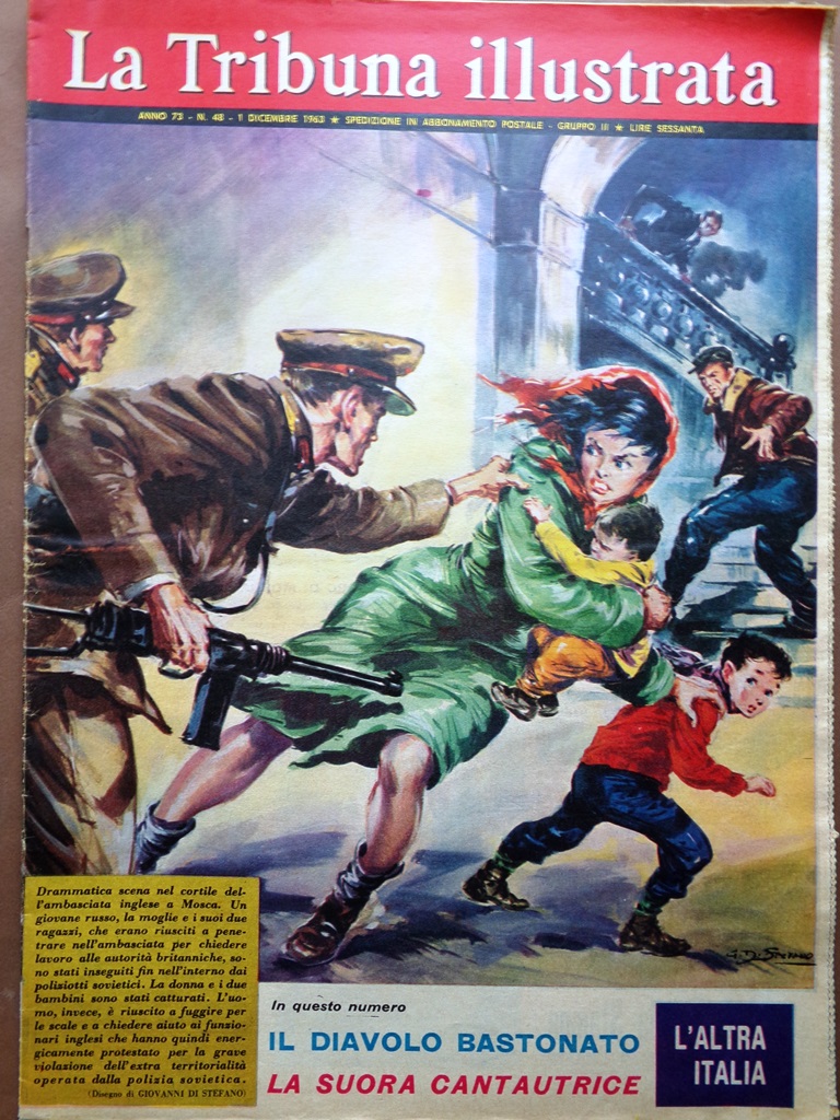 La Tribuna Illustrata 1 Dicembre 1963 Jerry Lewis Milan Rio …