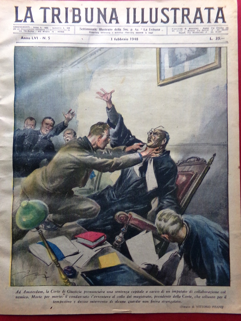 La Tribuna Illustrata 1 Febbraio 1948 Navajo Dietrich Aviazione Polare …