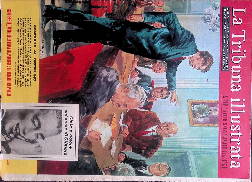 La Tribuna Illustrata 1 Novembre 1964 Suslov operazione Luna Vietnam …