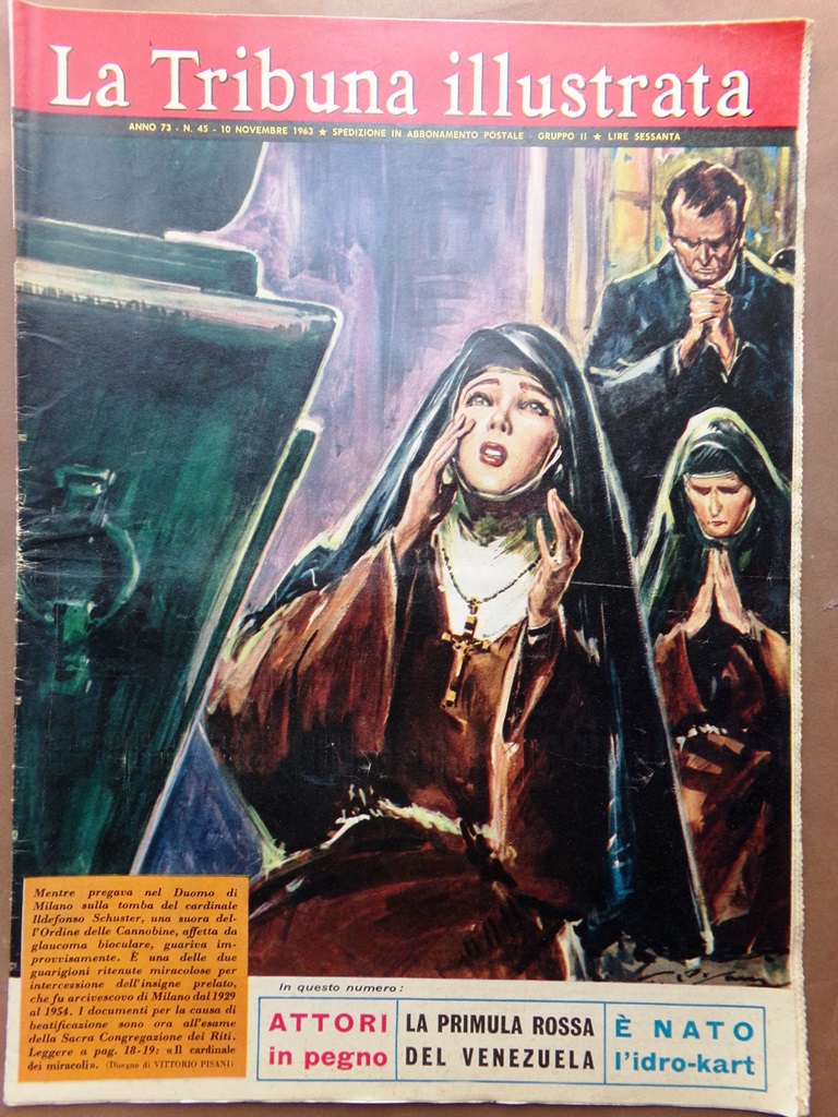 La Tribuna Illustrata 10 Novembre 1963 Schuster Joan Crawford Canales …