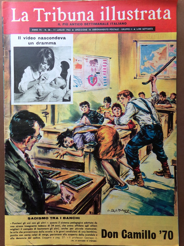 La Tribuna Illustrata 11 Luglio 1965 Marella Hill Minatori Schell …