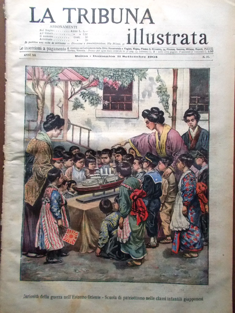 La Tribuna Illustrata 11 Settembre 1904 Racconigi Comandanti Russi e …