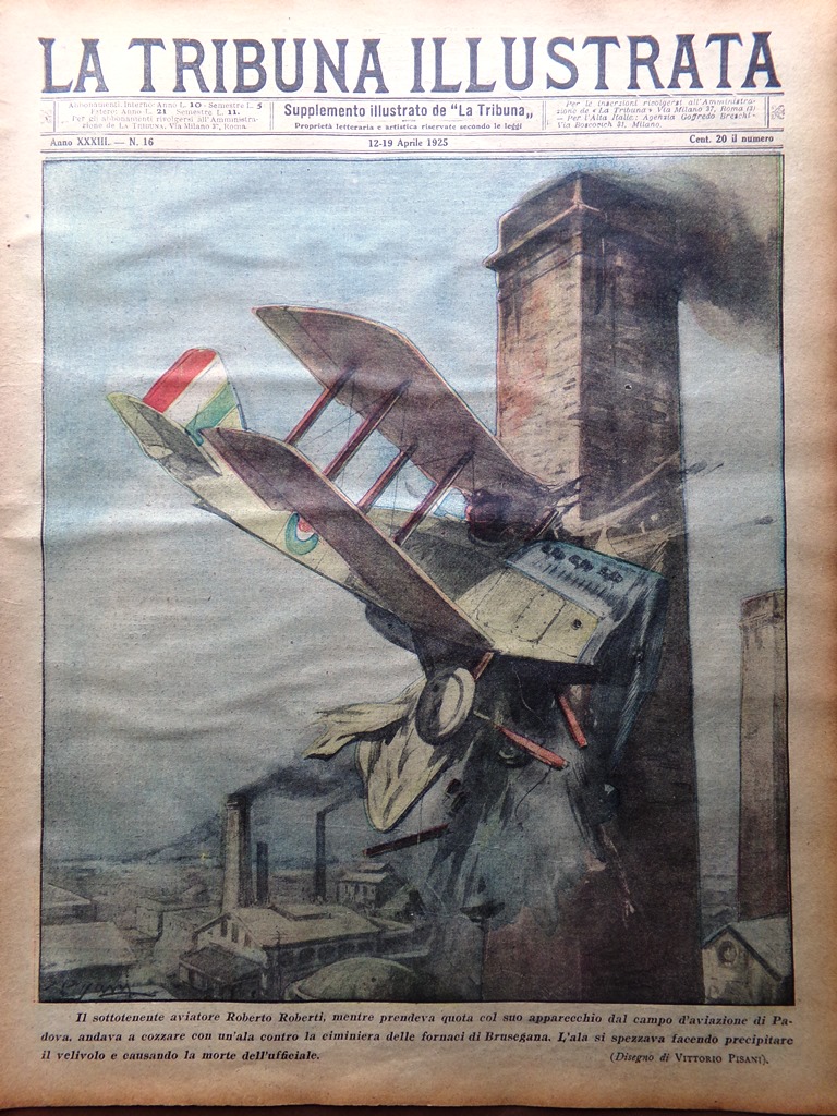 La Tribuna Illustrata 12 Aprile 1925 Bordighera Spadini Pasqua a …