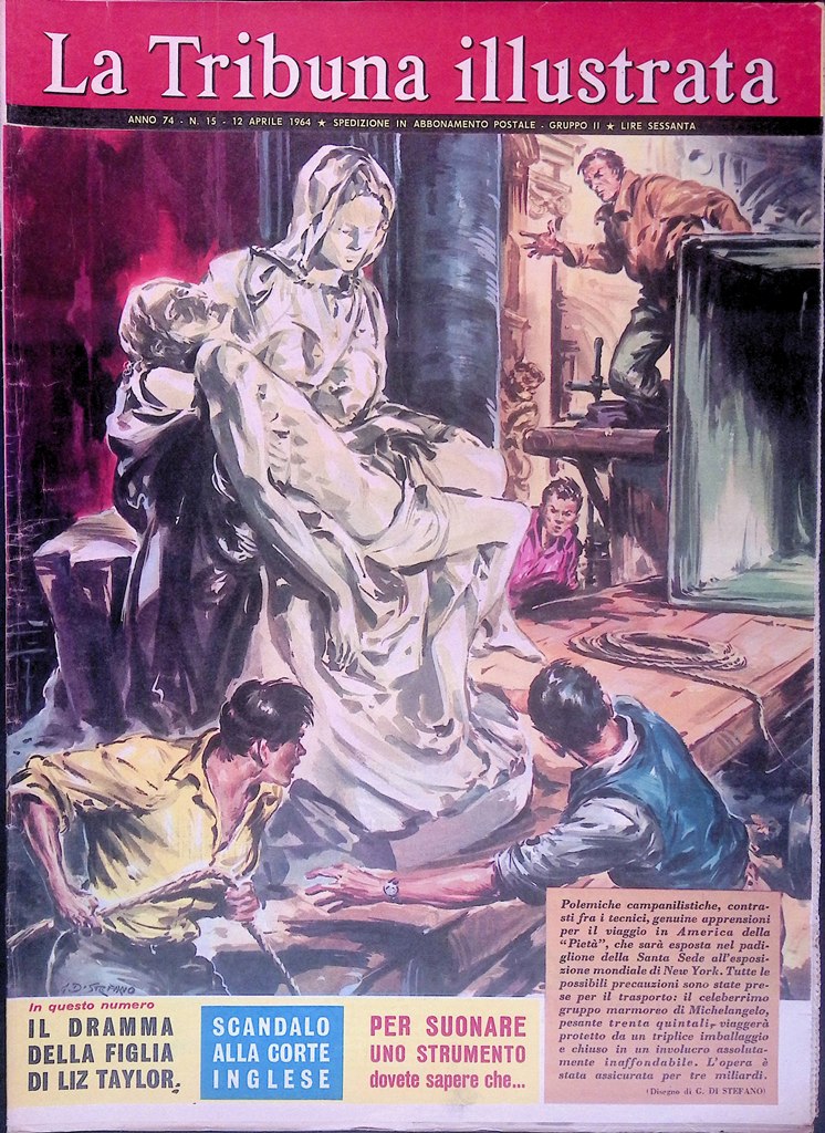 La Tribuna Illustrata 12 Aprile 1964 Tina Louise Paolo VI …