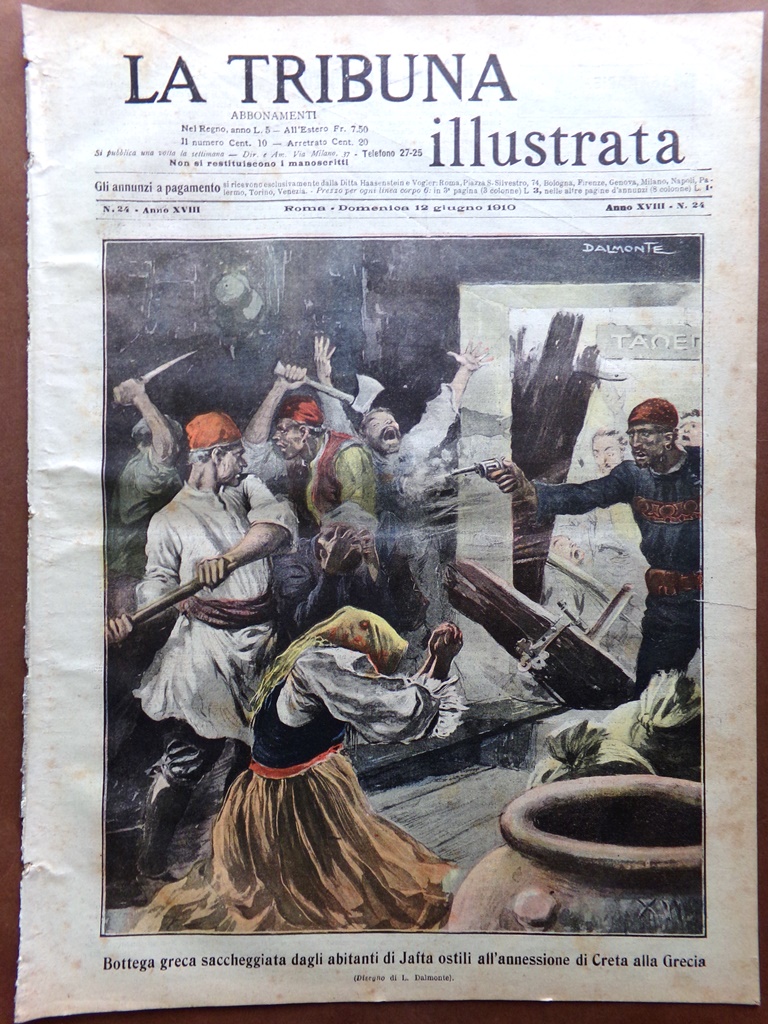 La Tribuna Illustrata 12 Giugno 1910 Morte Robert Koch Athena …
