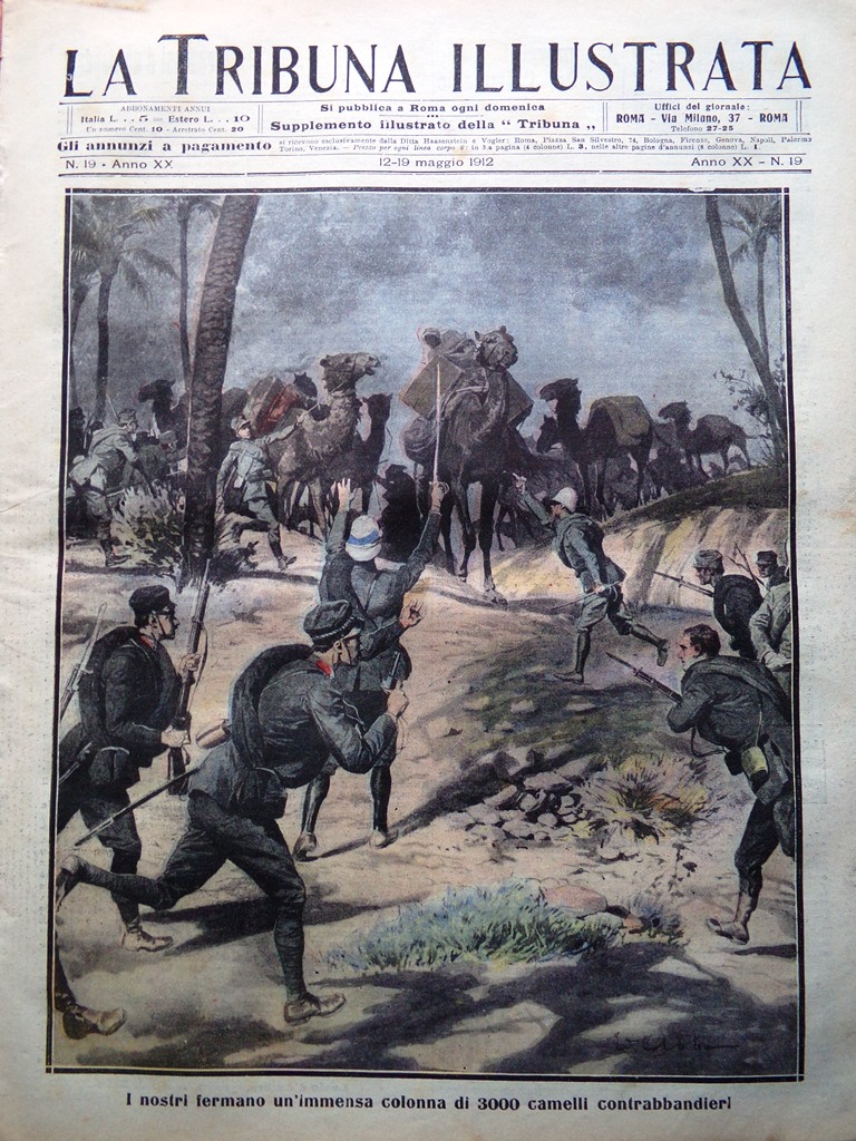 La Tribuna Illustrata 12 Maggio 1912 Védrines Villa Leonino Vittorio …