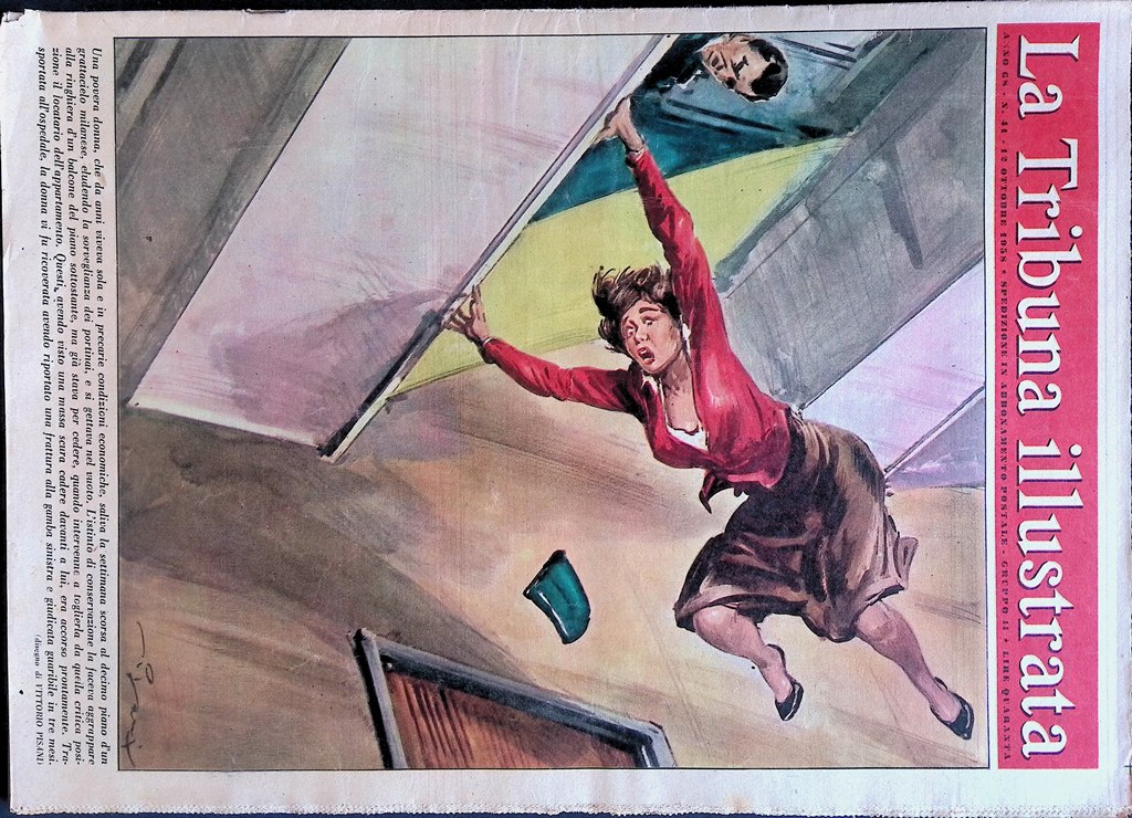 La Tribuna Illustrata 12 Ottobre 1958 Tierney Leonardo da Vinci …