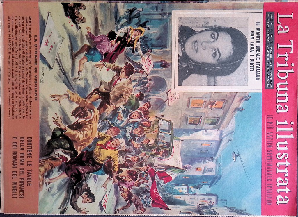 La Tribuna Illustrata 13 Dicembre 1964 Carlson Visciano Savoia Pinelli …