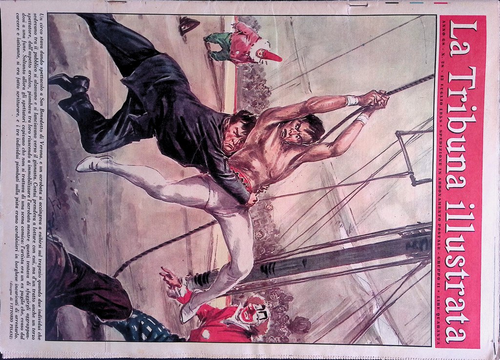 La Tribuna Illustrata 13 Luglio 1958 Juliette Greco Avesa Tomba …