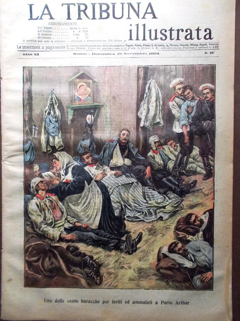 La Tribuna Illustrata 13 Novembre 1904 Port Arthur Sempione a …