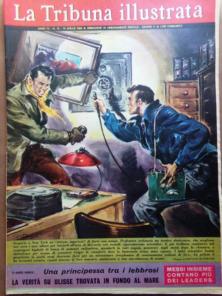 La Tribuna Illustrata 14 Aprile 1963 Monaci Monte Athos Renaud …