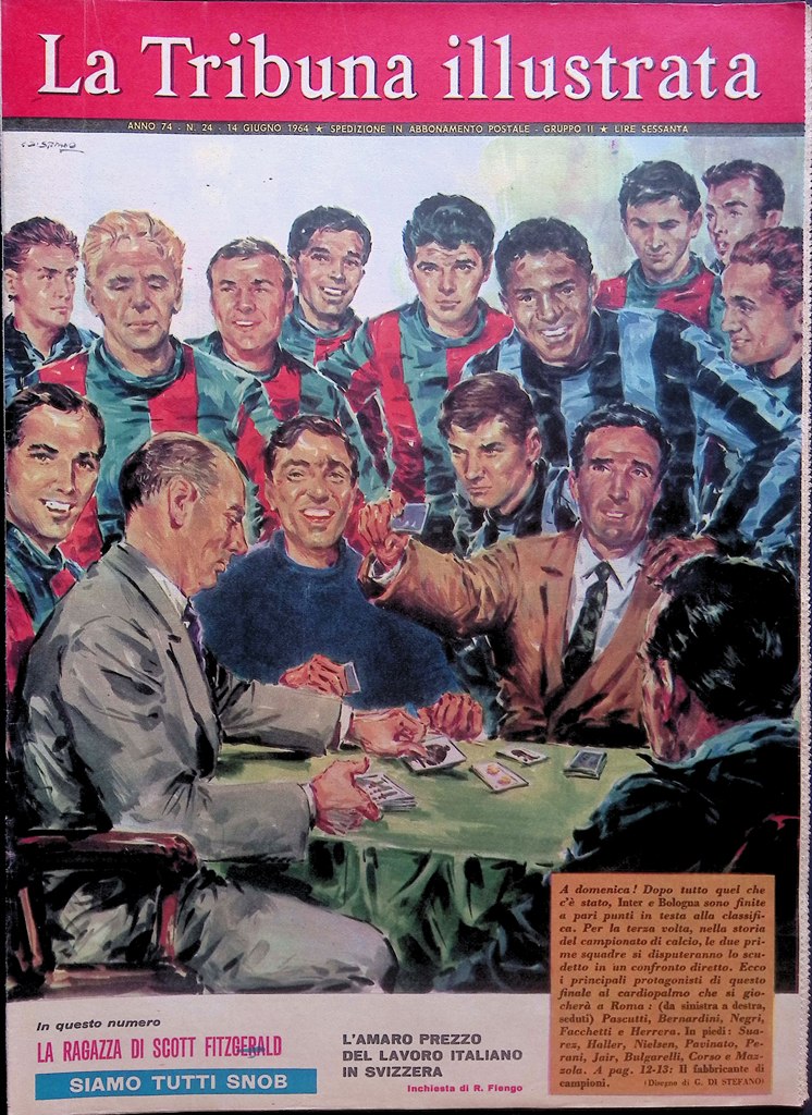 La Tribuna Illustrata 14 Giugno 1964 Inter Bologna Padre Pio …
