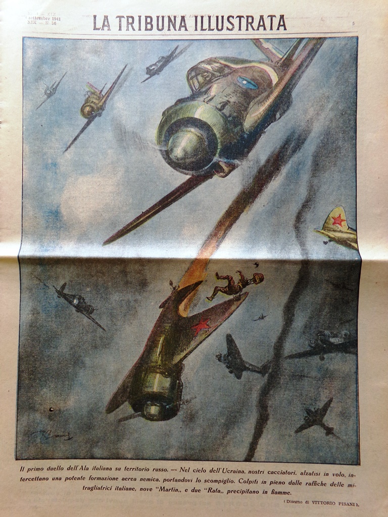 La Tribuna Illustrata 14 Settembre 1941 WW2 Battaglia Odessa Fornai …