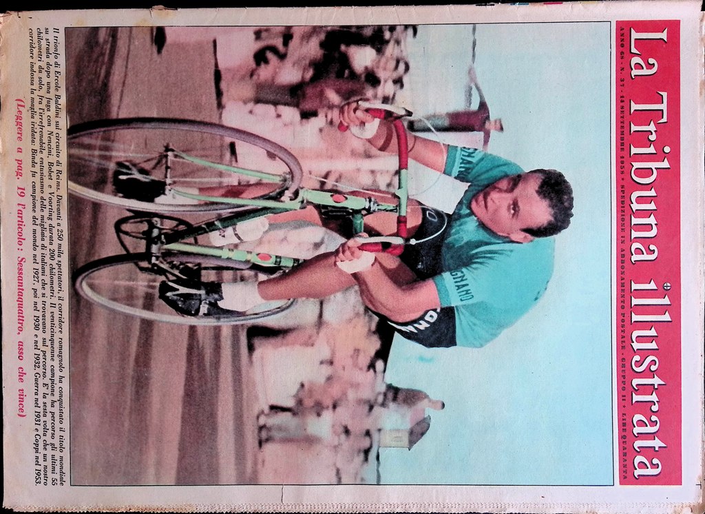 La Tribuna Illustrata 14 Settembre 1958 Baldini Nautilus Charles Ponzi …