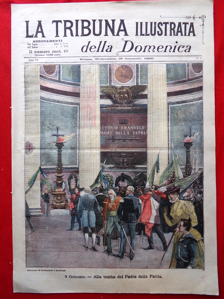 La Tribuna Illustrata 15 Gennaio 1899 Dita Pianisti Gauchos Pampa …
