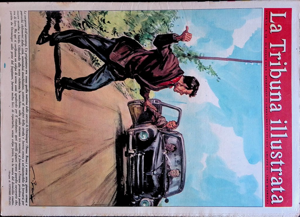 La Tribuna Illustrata 15 Giugno 1958 campagna anti-passeri Barbablù di …