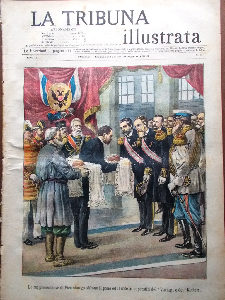 La Tribuna Illustrata 15 Maggio 1904 Franz Von Lenbach Rivista …