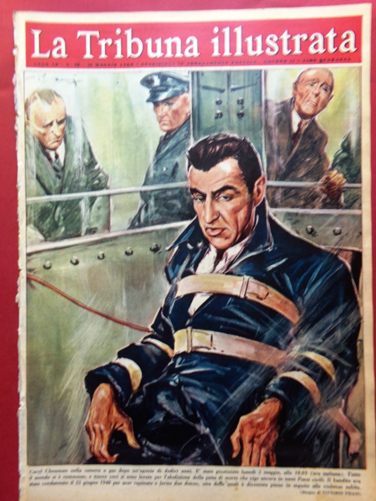 La Tribuna Illustrata 15 Maggio 1960 Chessman Atomo Hedy Lamarr …