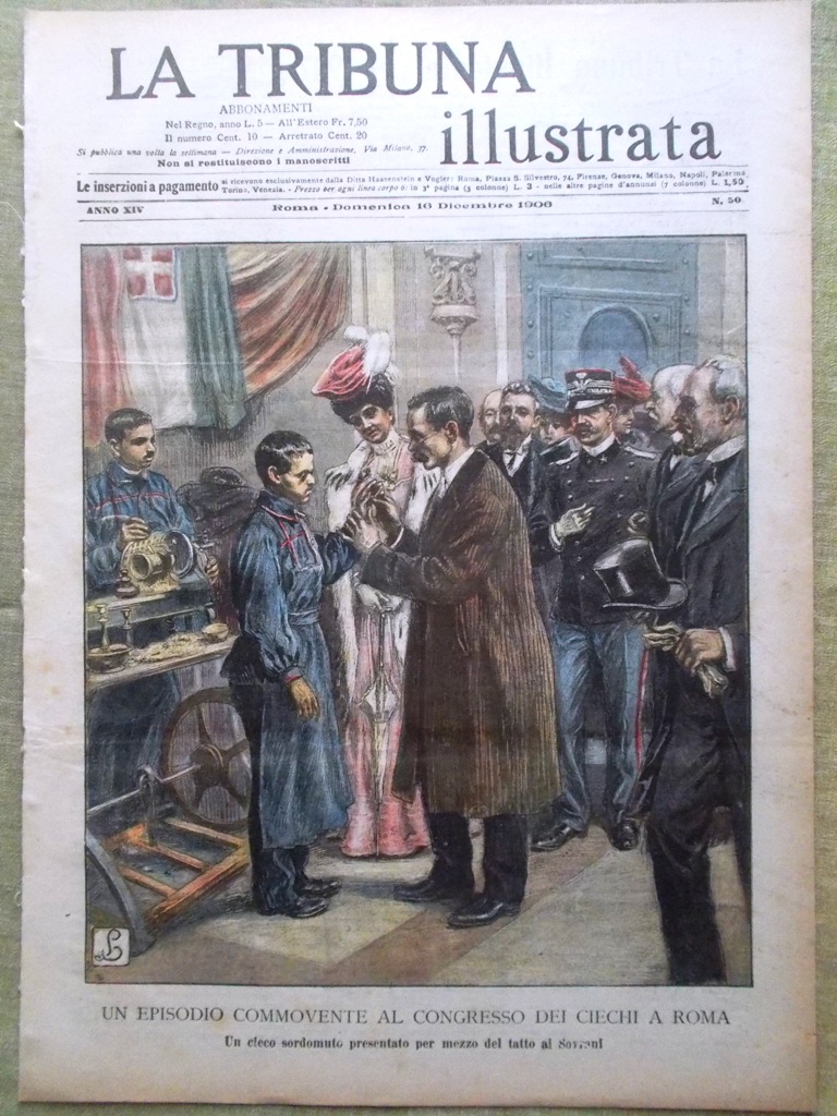 La Tribuna Illustrata 16 Dicembre 1906 Nobel Moissan Annen Lapponi …