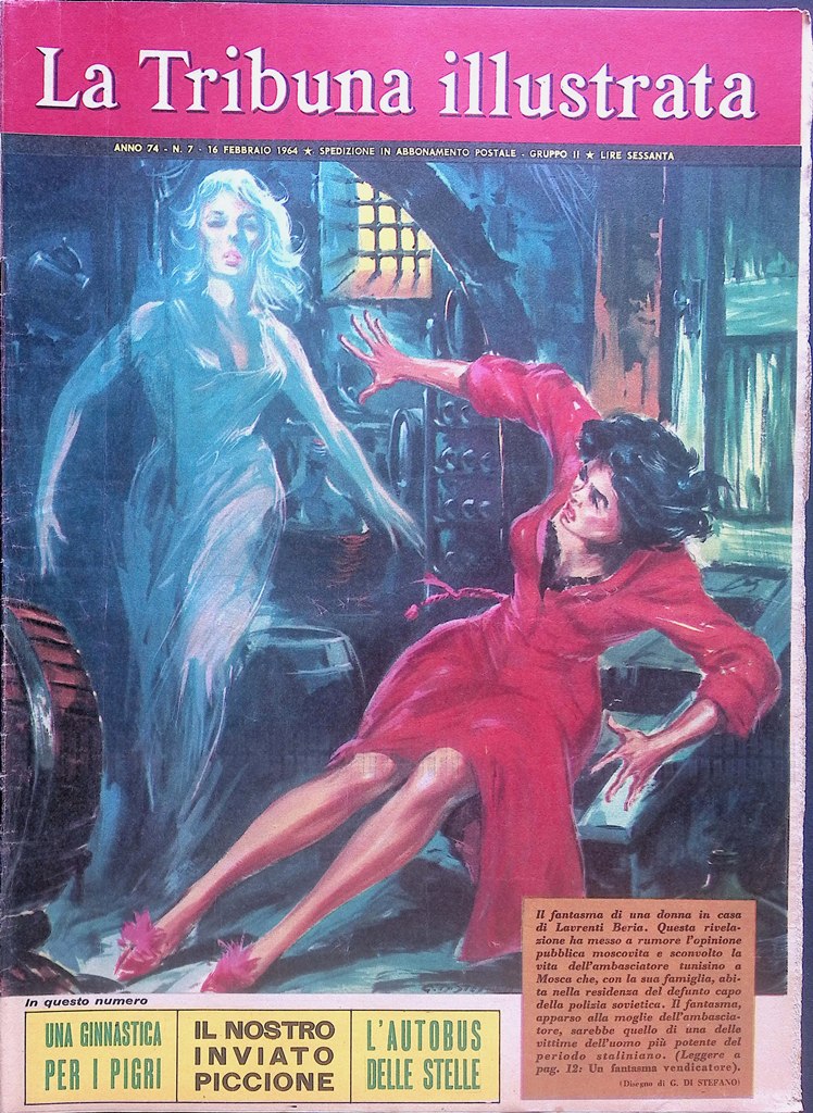 La Tribuna Illustrata 16 Febbraio 1964 Saturn Papa Paolo VI …