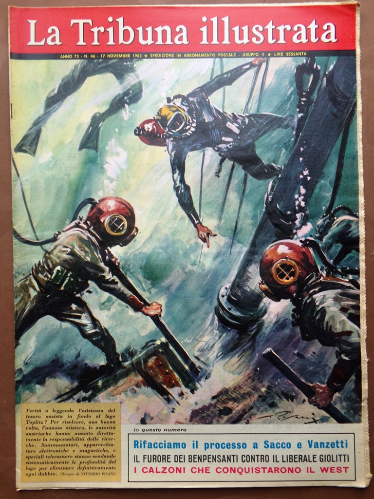 La Tribuna Illustrata 17 Novembre 1963 Sacco Vanzetti Beatles Jeans …