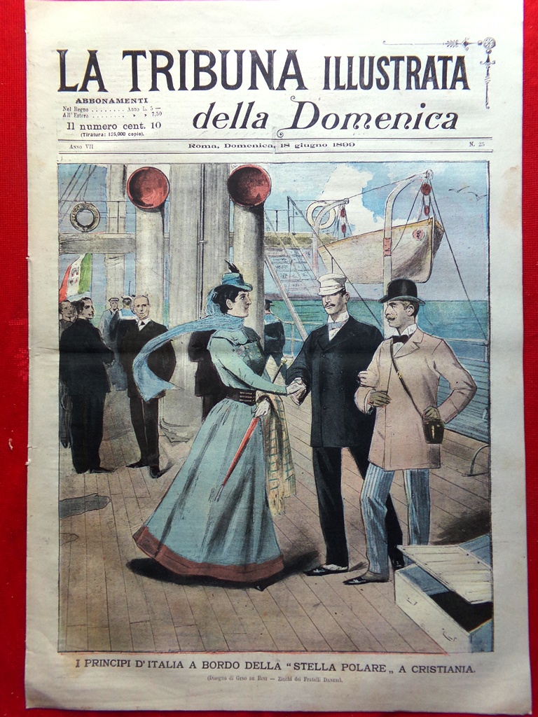 La Tribuna Illustrata 18 Giugno 1899 Ritorno Dreyfus Eclissi Sole …