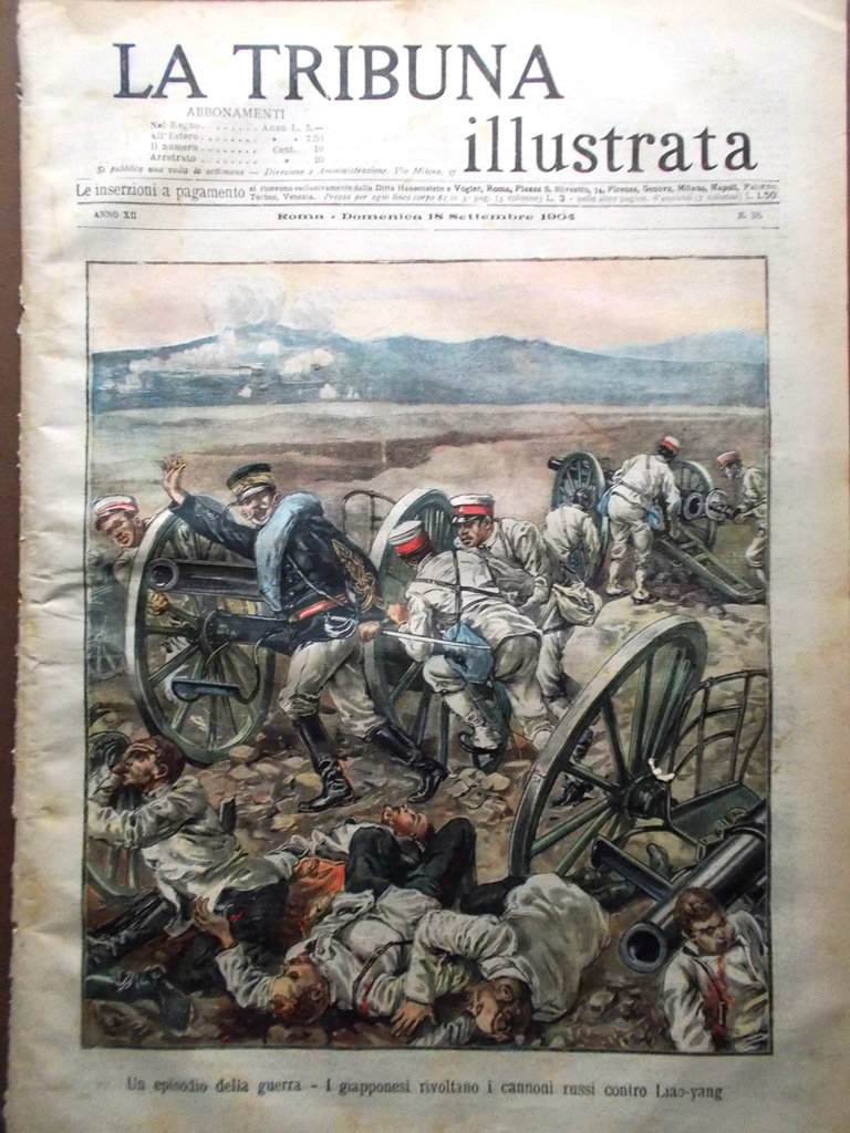 La Tribuna Illustrata 18 Settembre 1904 Macedonia Religione Giappone Capo …