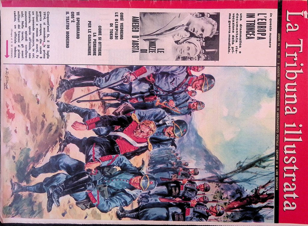 La Tribuna Illustrata 2 Agosto 1964 Syncom3 Kildare Dolfuss WW1 …