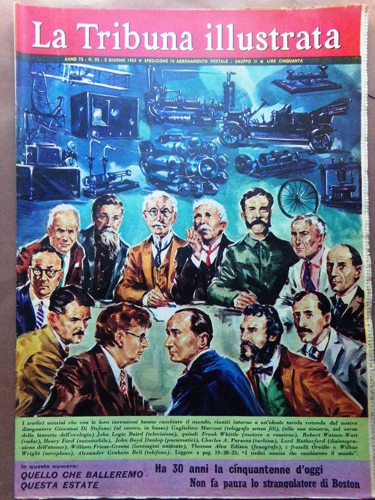 La Tribuna Illustrata 2 Giugno 1963 Invenzioni Cavie Medicina Prigioni …