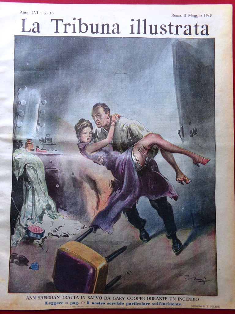 La Tribuna Illustrata 2 Maggio 1948 Duce Sheridan Cooper Jia …